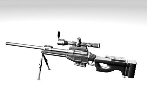 Militar Cs Lr4 Sniper Rifle Gun Free Modelo 3d Ma Mb Open3dmodel