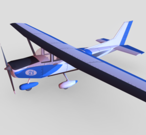 Model 3d Adegan Kacilakan Pesawat