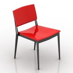 Einfacher Stuhl Andreu 3D-Modell