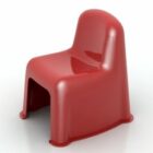 Cadeira de plástico grossa