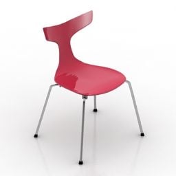 Plastic Bull Chair Kochanowicz 3d model