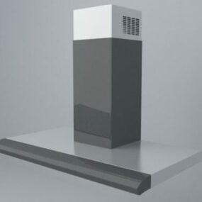 Mô hình 3d khói ống khói