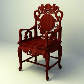 Chinese Taishi Chairs V1 3d model
