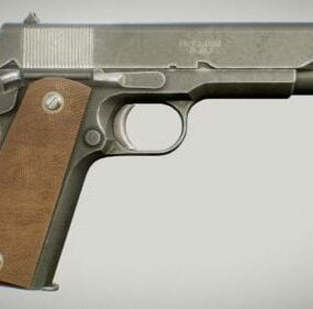 コルト M1911 3Dモデル