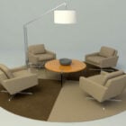 Commercial Sofa With Rug