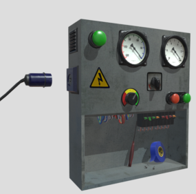 Electronic Control Panel 3d model