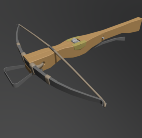 Hunter Crossbow 3d model