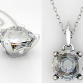 Bijoux Collier De Diamants modèle 3D