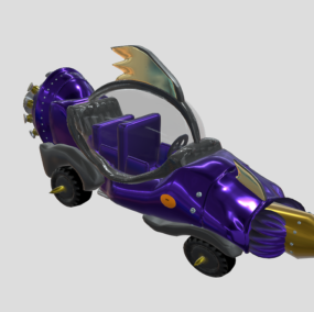 نموذج ديك داستاردلي لسباق السيارات ثلاثي الأبعاد