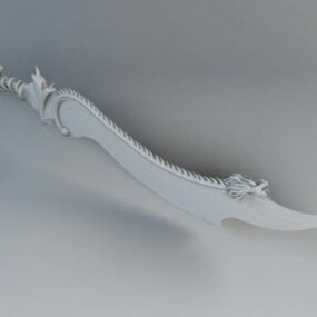 Dragon Sword Design 3D-malli