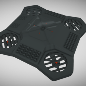 مدل سه بعدی Echo Drone Vehicle