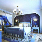 European Classical Fantasy Bedroom Interior