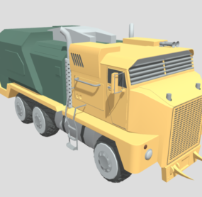 Ex-machine Truck modèle 3D