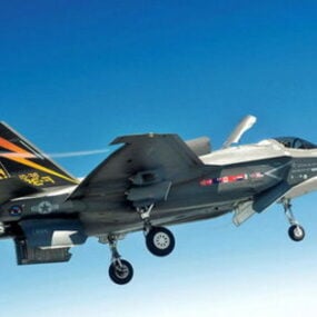 F-35闪电飞机3d模型