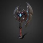 Fantasy Axe Weapon