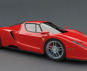 Ferrari Enzo F60 Racing Car 3d-modell