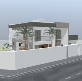 Flavio Residence Building 3d-model