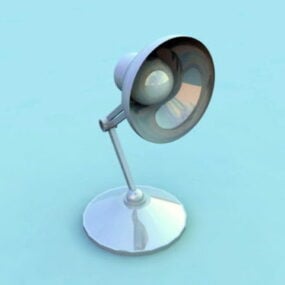 3д модель настольной лампы-подлокотника