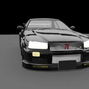 3д модель игровой машины GTA