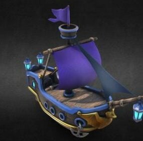 Gaming Ghost Ship 3d model