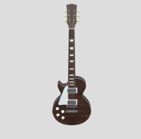 गिब्सन इलेक्ट्रिक गिटार V1 3डी मॉडल