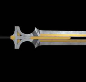Engine Sword, Gaming Sword 3d model