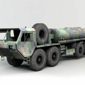 3д модель тактического грузовика Mobility Hemtt