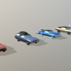 Lowpoly Car Collection