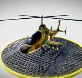 러시아 헬리콥터 3d 모델
