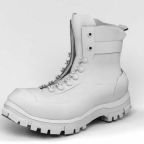 Hunting Boot Shoe 3d model