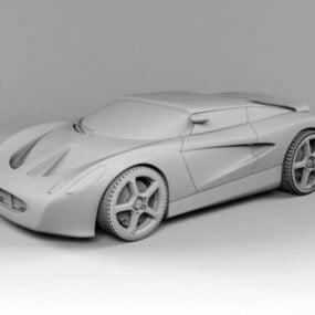 لوتس إليز Lowpoly نموذج سيارة 3D