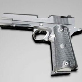 M1911手枪枪3d模型