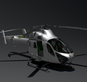 헬리콥터 Md-902 탐색기 3d 모델