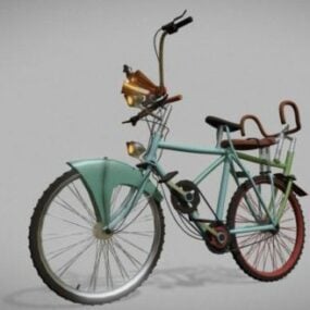पागल Max Style Bicycle 3d model