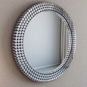 Circle Mirror Design 3d model