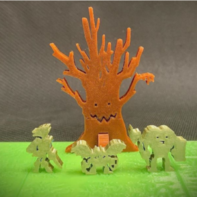 Model 3D do druku w lesie Gloomglow