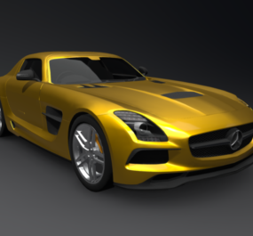 Mercedes Benz Sls Amg auto 3D-model