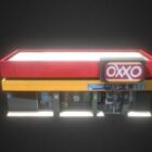 Immeuble mexicain Oxxo Store