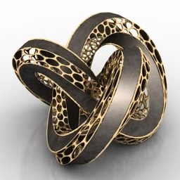 3D model šperků Mobius