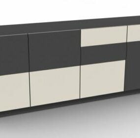 Modern Sideboard Cabinet 3d model