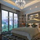 Modern Luxury Style Bedroom Interior