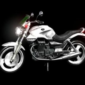 Classic Motorcycle Guzzi 3d model