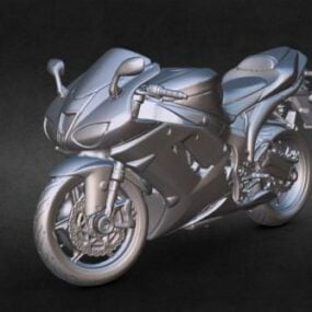 ياماها M1 دراجة نارية رياضية نموذج 3D