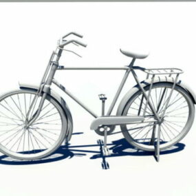中国自行车3d模型
