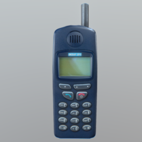 Starý 1D model mobilního telefonu Nokia V3