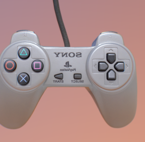 Sony Ps Controller 3d model