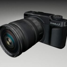 Κάμερα Panasonic Lumix Dmc-l10 3d μοντέλο