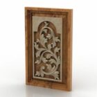 Floral Panel Carving