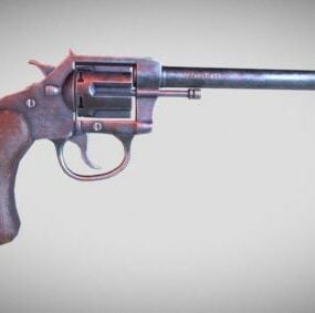 Flintlock Pistol Mechanism 3d model