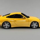 Yellow Porsche 991 Car